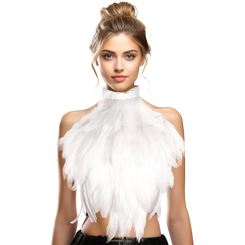 Feather Cloak Collar Multifunctional Waist Belt Detachable Renaissance Festival Wedding Cosplay Costume Accessories
Feather Cloak Collar Multifunctional Waist Belt Detachable Renaissance Festival Wedding Cosplay Costume Accessories