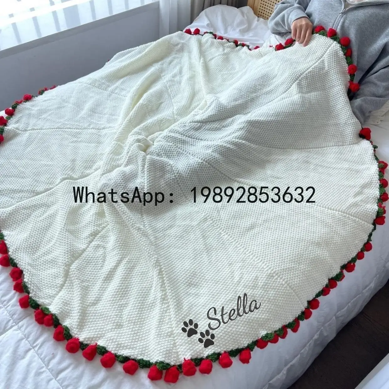 JFetsy Embroidery Finished Rose Sofa Blanket Blanket Wool Hand Crocheted
JFetsy Embroidery Finished Rose Sofa Blanket Blanket Wool Hand Crocheted