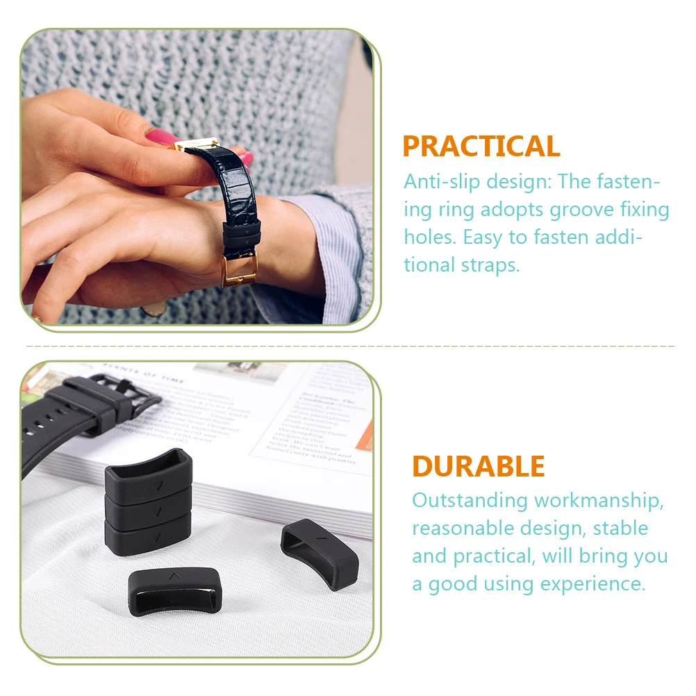 8pcs Watch Band Keeper Silicone Anti-Slip Replacement Watch Strap Holder For Forerunner 220 235 630 Smartwatch Accessories Loop
8pcs Watch Band Keeper Silicone Anti-Slip Replacement Watch Strap Holder For Forerunner 220 235 630 Smartwatch Accessories Loop