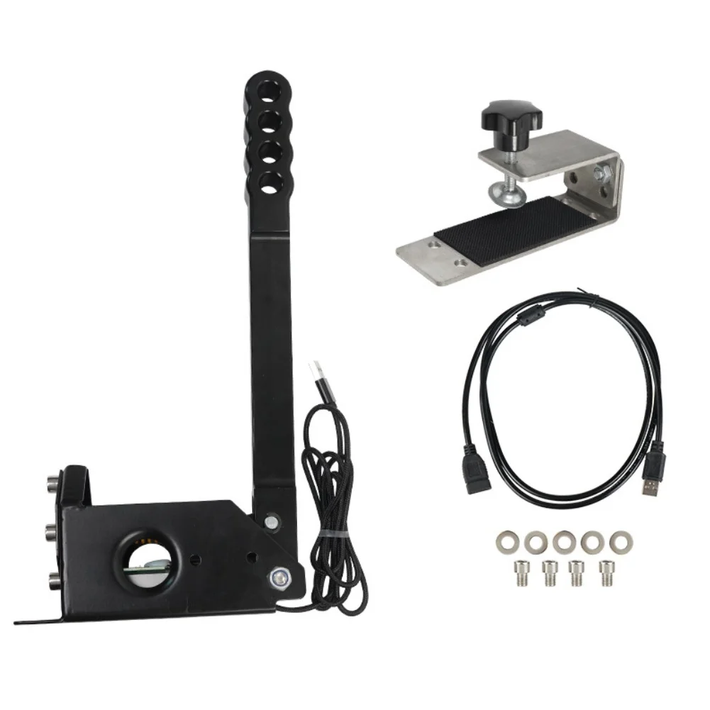 USB Drive-free PC Linear Game Handbrake For Dust Rally Racing For Logitech G25 G27 G29 Aluminum Black Car Accessories
USB Drive-free PC Linear Game Handbrake For Dust Rally Racing For Logitech G25 G27 G29 Aluminum Black Car Accessories