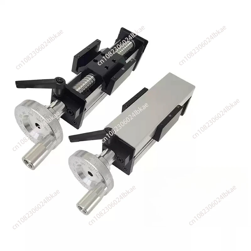 Linear Guide Sliding Table Motion Module with Transmission Ball Screw, Manual Rocking Wheel & Cross Lift Mechanism
Linear Guide Sliding Table Motion Module with Transmission Ball Screw, Manual Rocking Wheel & Cross Lift Mechanism