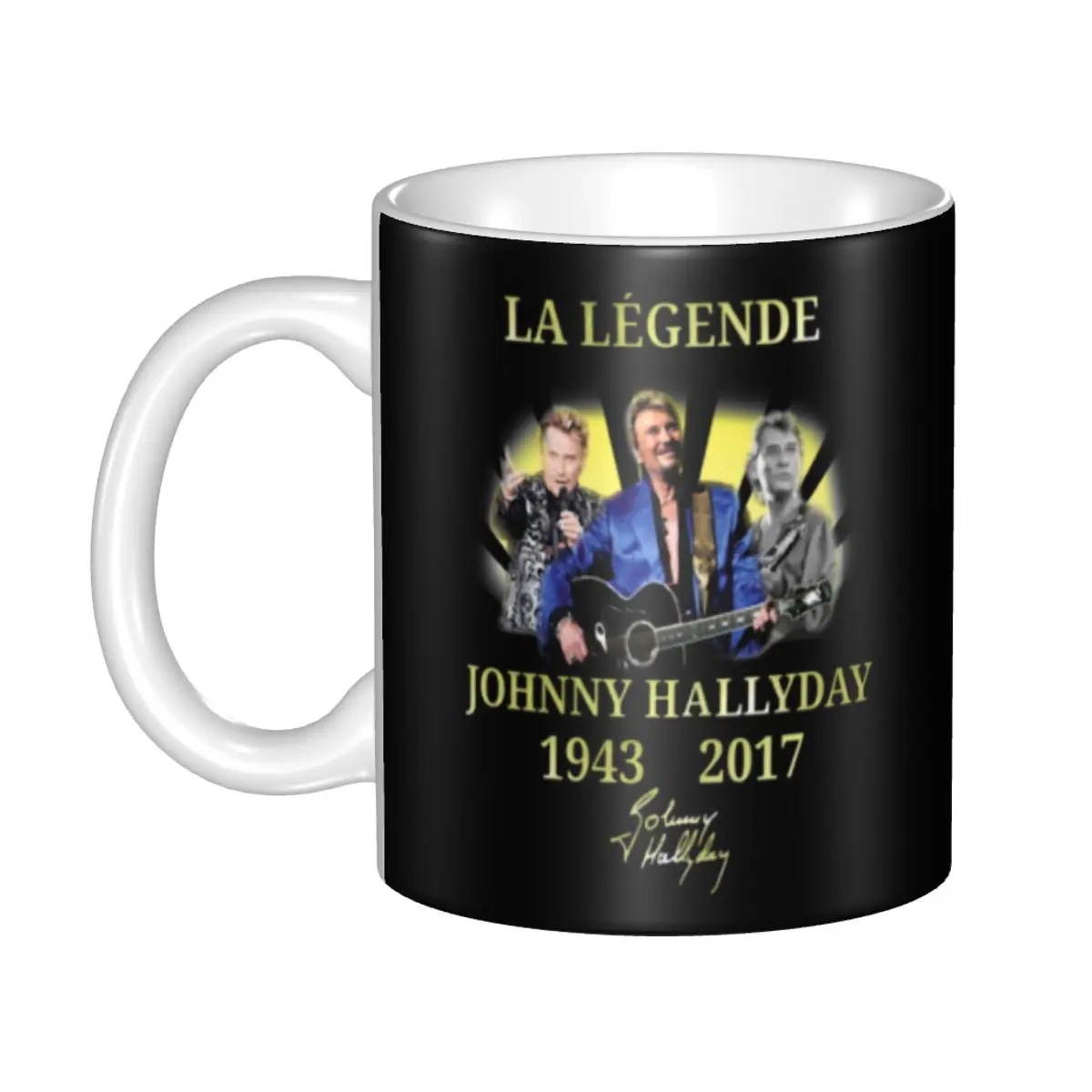 Johnny Hallyday French Rock Singer Coffee Mug DIY Personalized Ceramic Milk Tea Mug
Johnny Hallyday French Rock Singer Coffee Mug DIY Personalized Ceramic Milk Tea Mug
