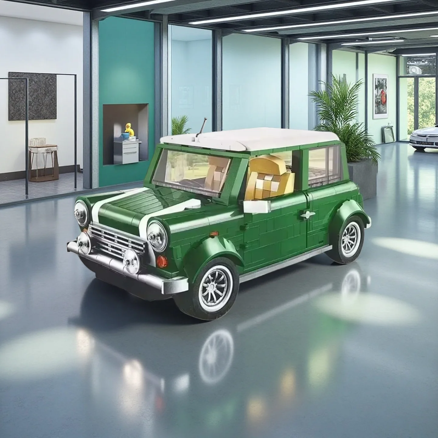 2026 new mini moc1077PCS classic green car model compatible with 1 camper Christmas gift brick children's educational toys
2026 new mini moc1077PCS classic green car model compatible with 1 camper Christmas gift brick children's educational toys