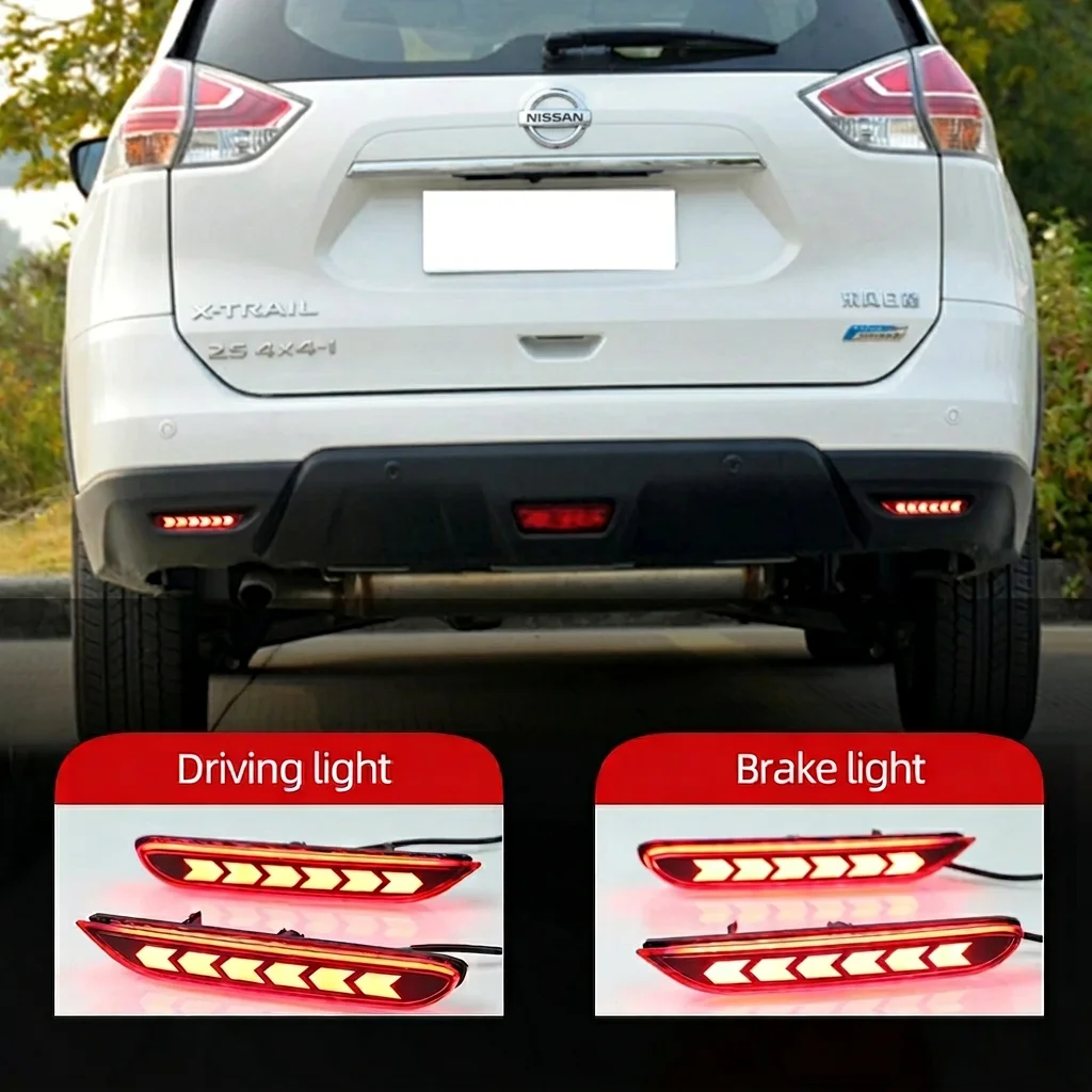 For Nissan Qashqai 16-22 X-trail 14-16 Teana Altima 19-21 Led Brake Light Rear bumper Reflector for Infiniti Fog Lamp
For Nissan Qashqai 16-22 X-trail 14-16 Teana Altima 19-21 Led Brake Light Rear bumper Reflector for Infiniti Fog Lamp