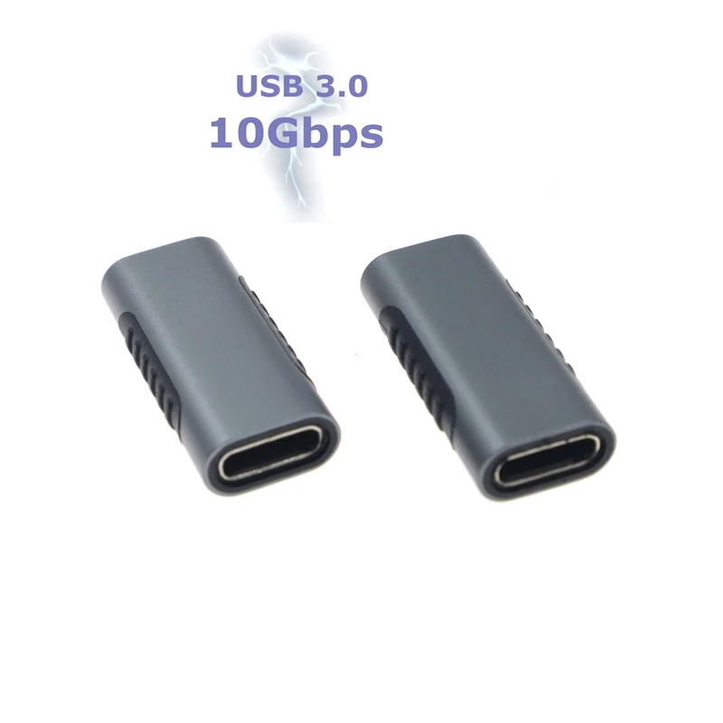 Конвертер USB типа C «мама-мама», 10 Гбит/с, портативный адаптер USB-C для зарядки и синхронизации данных, удлинительный кабель типа C для телефона, планшета
Конвертер USB типа C «мама-мама», 10 Гбит/с, портативный адаптер USB-C для зарядки и синхронизации данных, удлинительный кабель типа C для телефона, планшета