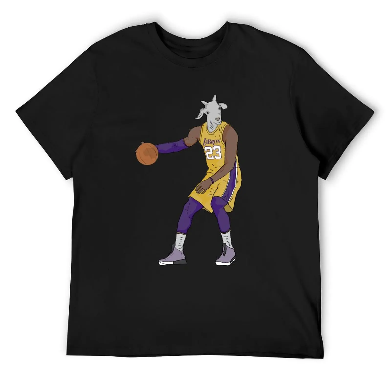 GOAT Lebron James LA T-Shirt T-shirts man vintage clothes animal prinfor boys new edition mens plain t shirts
GOAT Lebron James LA T-Shirt T-shirts man vintage clothes animal prinfor boys new edition mens plain t shirts