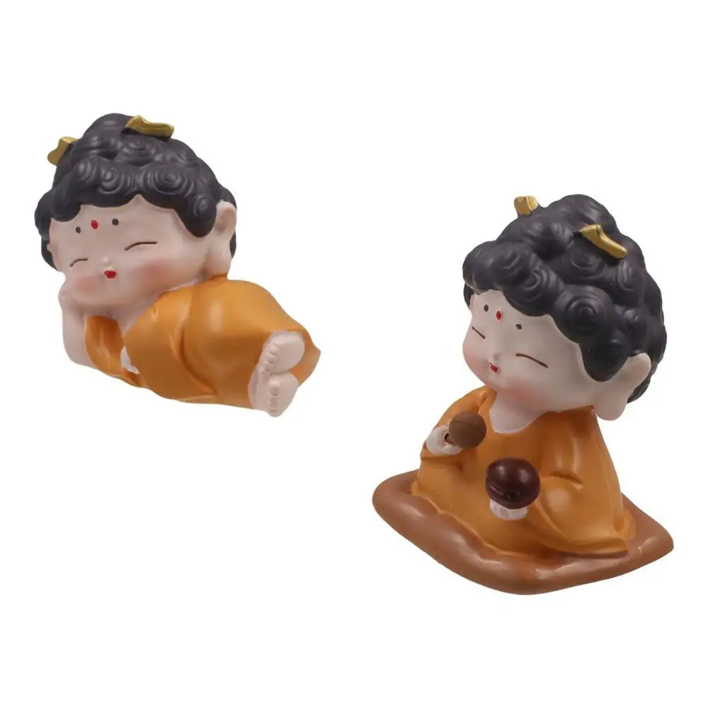 Cute Mini Buddha Guanyin Statues Resin Craft Chinese Style Cartoon Buddha Figures DIY Delicate Buddha Ornaments Living Room
Cute Mini Buddha Guanyin Statues Resin Craft Chinese Style Cartoon Buddha Figures DIY Delicate Buddha Ornaments Living Room