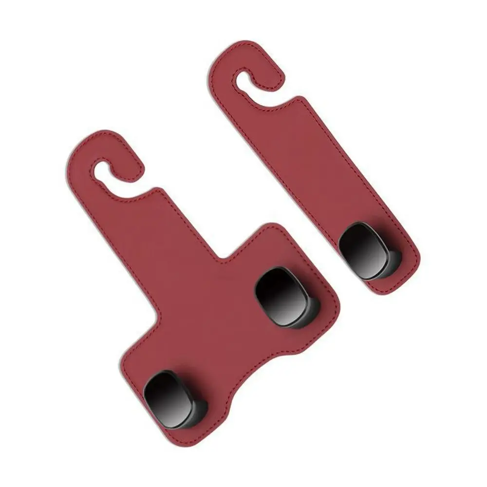 Single/Double Hooks Car Seat Back Storage Hook Leather Universal Auto Seat Headrest Hooks Foldable Multifunction
Single/Double Hooks Car Seat Back Storage Hook Leather Universal Auto Seat Headrest Hooks Foldable Multifunction