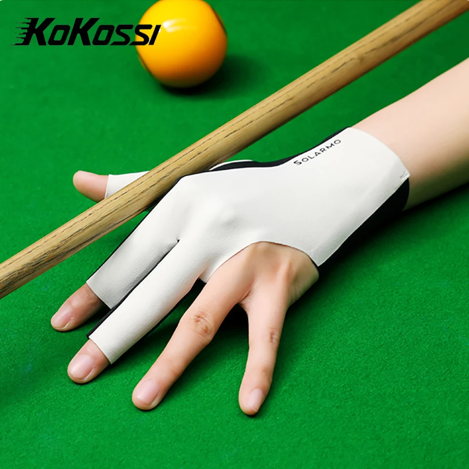 KoKossi 1PCS Open Finger Billiard Left Hand Gloves 3 Finger Snooker Adjustable Non-slip Snooker Pool Gloves Billiard Accessorie
KoKossi 1PCS Open Finger Billiard Left Hand Gloves 3 Finger Snooker Adjustable Non-slip Snooker Pool Gloves Billiard Accessorie