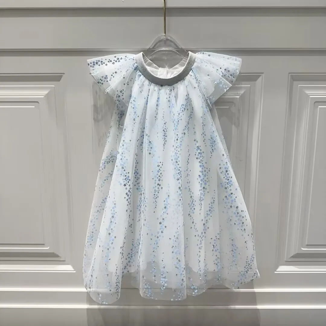 2025 Summer New Girl Dress Child white Mesh dress shinny Cute Starry Sleeveless Princess dress
2025 Summer New Girl Dress Child white Mesh dress shinny Cute Starry Sleeveless Princess dress