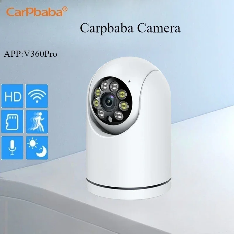 SelfProduced V360Pro 2MP WIFI Camera HD Wireless Color Night Vision 360° Rotating Human Detection Surveillance Camera Smart Home
SelfProduced V360Pro 2MP WIFI Camera HD Wireless Color Night Vision 360° Rotating Human Detection Surveillance Camera Smart Home