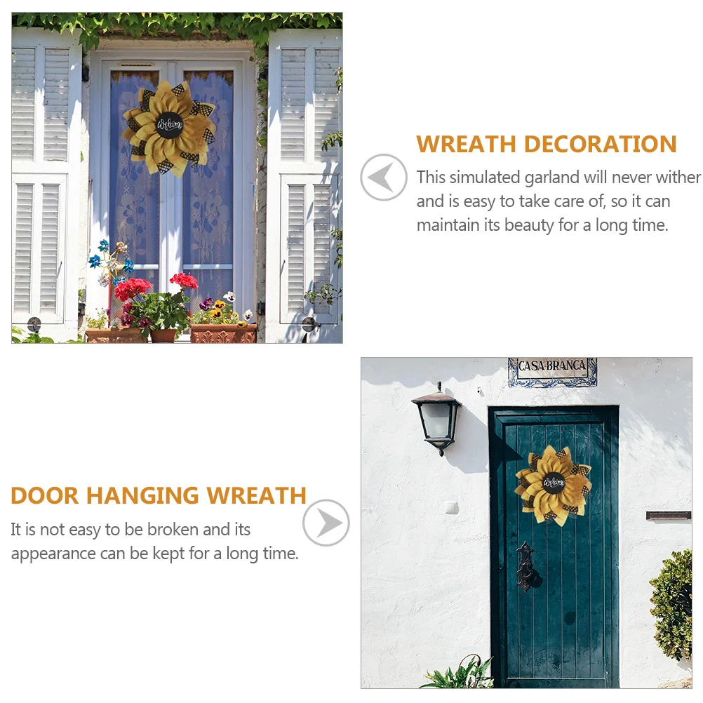 Artificial Decorative Wreath Home Party Holiday Plastic Cloth MaterialPlant Door Hanging Banner Lightweight Portable
Artificial Decorative Wreath Home Party Holiday Plastic Cloth MaterialPlant Door Hanging Banner Lightweight Portable