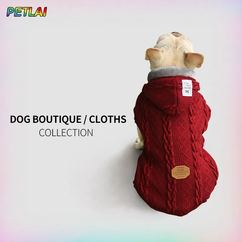 Dog cotton coat for autumn and winter small dog fleece-lined pet clothing made of wool yarn warm season fashion style warm cloth
Dog cotton coat for autumn and winter small dog fleece-lined pet clothing made of wool yarn warm season fashion style warm cloth