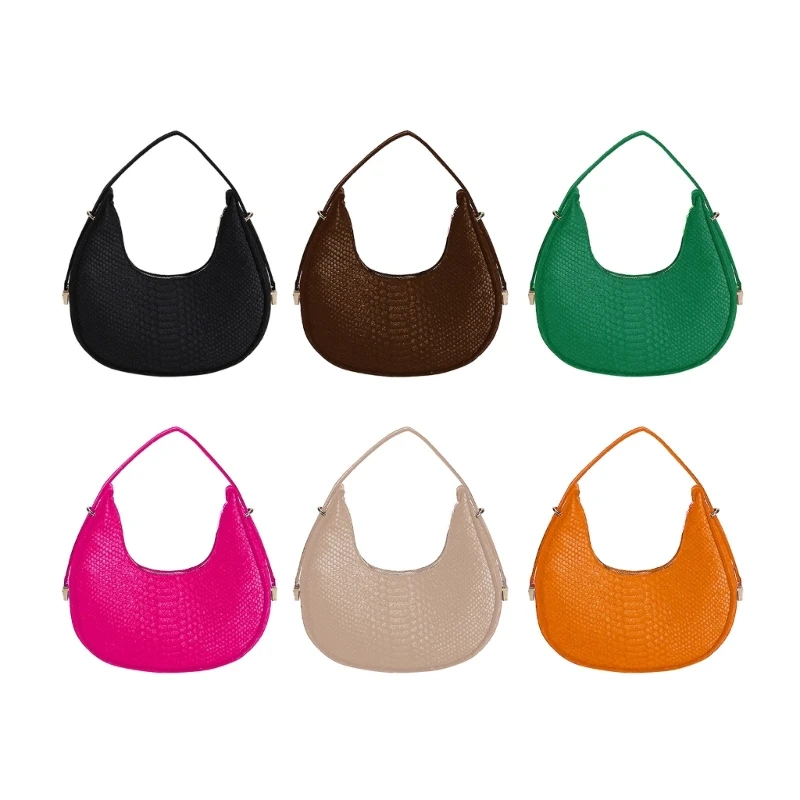 Women Solid Color Shoulder Bag All-matching Bag Top Handle Underarm Bag 066F
Women Solid Color Shoulder Bag All-matching Bag Top Handle Underarm Bag 066F