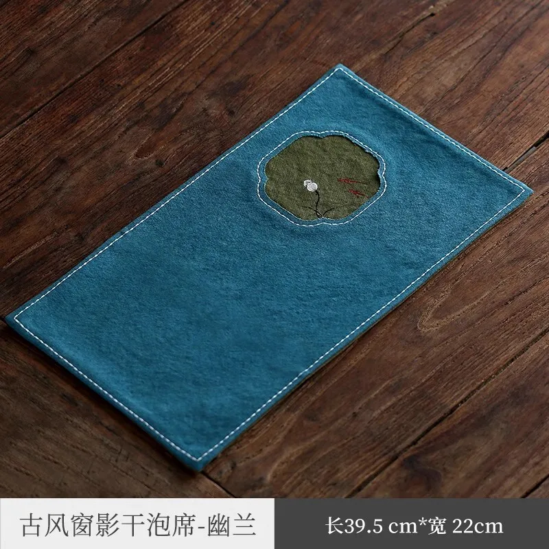 Cotton En Fabric Tea Table, Mat, Zen Style Waterproof Table Flag, Towel, Small New
Cotton En Fabric Tea Table, Mat, Zen Style Waterproof Table Flag, Towel, Small New
