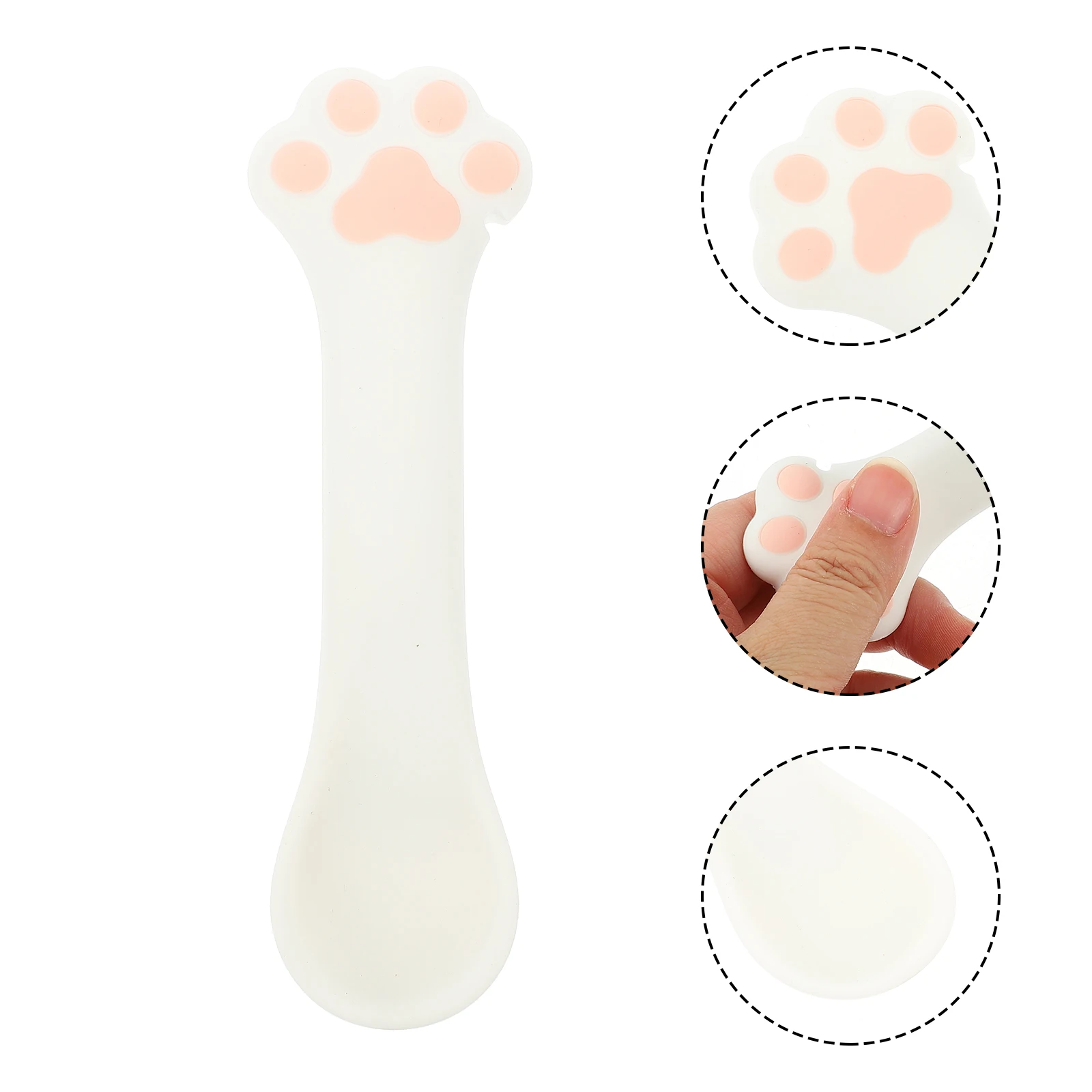Silicone Spoon Can Opener Cat Food Feeding Lid Lifter Manual Pet Supplies Dog Food Scoop Lever Principle Practical Design Jar
Silicone Spoon Can Opener Cat Food Feeding Lid Lifter Manual Pet Supplies Dog Food Scoop Lever Principle Practical Design Jar