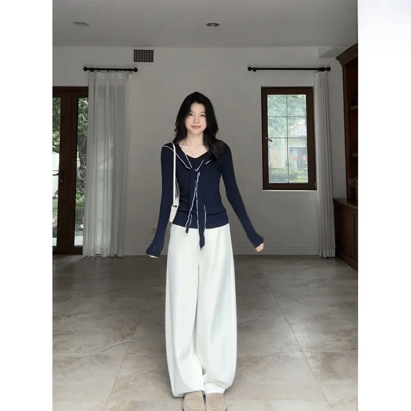 Шерстяной свитер Co99 из смесовой пряжи, повседневный, однотонный, приталенный, осенний модный топ для женщин старше 35 лет
Шерстяной свитер Co99 из смесовой пряжи, повседневный, однотонный, приталенный, осенний модный топ для женщин старше 35 лет