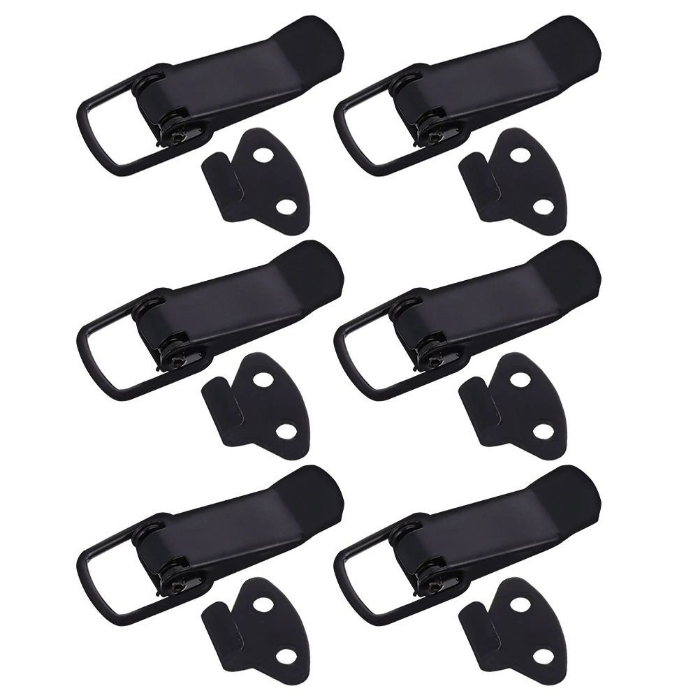 6pcs StainlessSteel ToggleLatch Durable CabinetHinges Hasp For Chests MetalHasp ChestLock ToolboxClamp Hardware
6pcs StainlessSteel ToggleLatch Durable CabinetHinges Hasp For Chests MetalHasp ChestLock ToolboxClamp Hardware