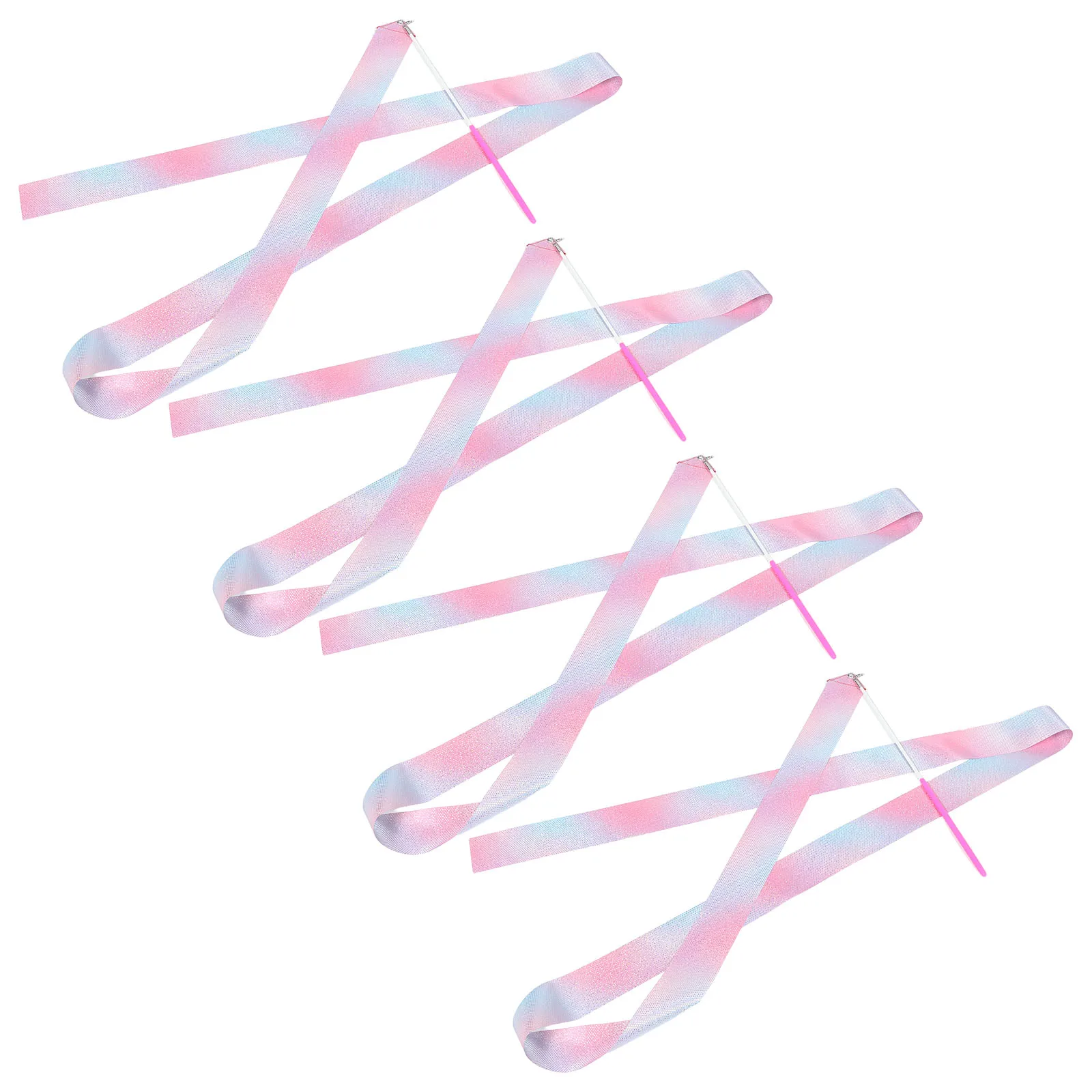 4pcs Artistic Gymnastics Ribbons Shiny Lightweight Dance Streamers 2 Meter For s Ballet Performances Outdoor Play Rhythmic
4pcs Artistic Gymnastics Ribbons Shiny Lightweight Dance Streamers 2 Meter For s Ballet Performances Outdoor Play Rhythmic