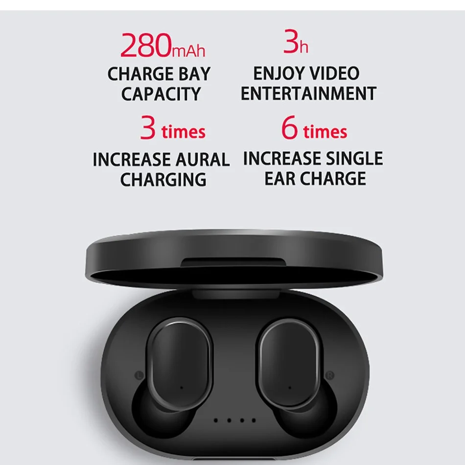 In-ear TWS Bluetooth 5.0 earphones, HiFi, call noise reduction, long battery life, IPX4, gaming, indoor, outdoor, commuting
In-ear TWS Bluetooth 5.0 earphones, HiFi, call noise reduction, long battery life, IPX4, gaming, indoor, outdoor, commuting