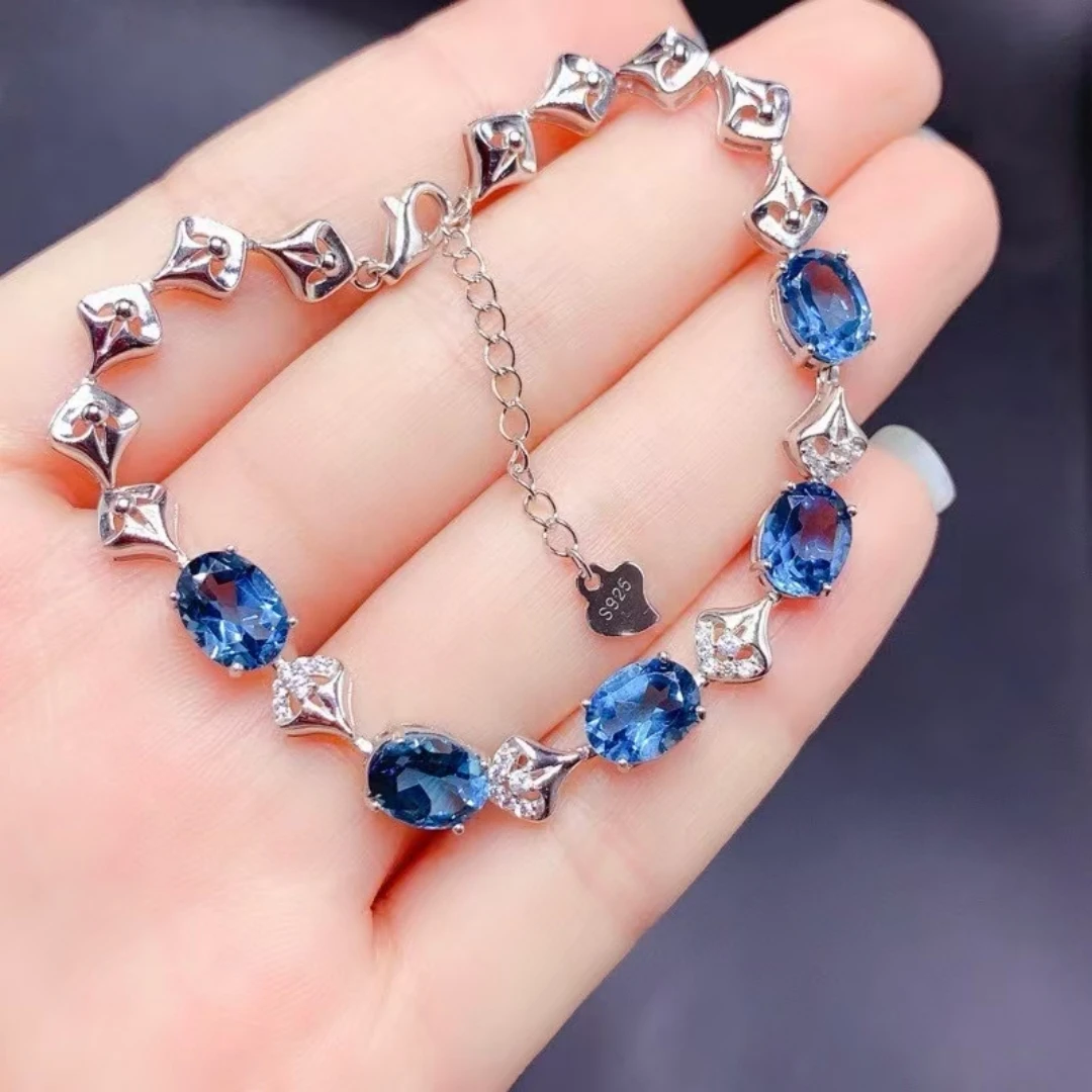 KJJEAXCMY Fine Jewelry Topaz Women's Bracelet S925 Pure Silver Exquisite Inlaid High Clarity Gems Support Testing Birthday Party
KJJEAXCMY Fine Jewelry Topaz Women's Bracelet S925 Pure Silver Exquisite Inlaid High Clarity Gems Support Testing Birthday Party