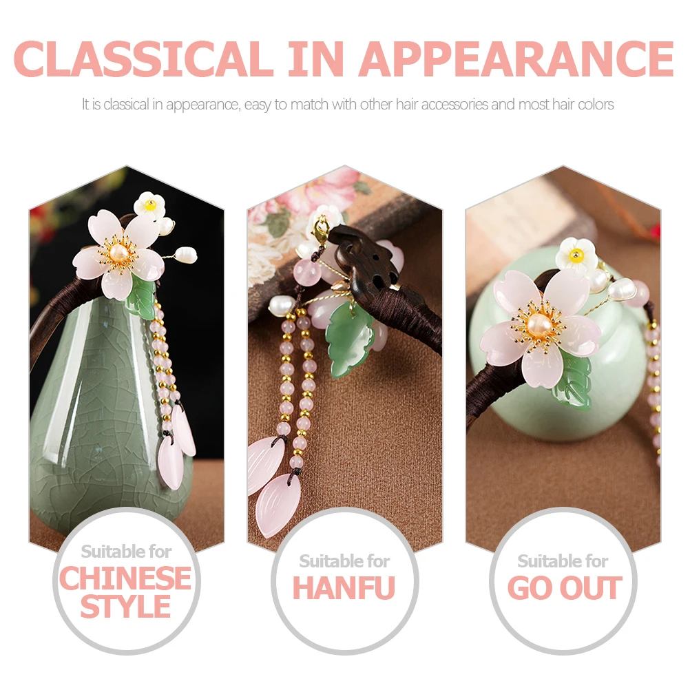 Elegant Agate Flower Bun Holder Hairpin Pearl Stick Chopsticks Chinese Style Hairpin For Women Art
Elegant Agate Flower Bun Holder Hairpin Pearl Stick Chopsticks Chinese Style Hairpin For Women Art