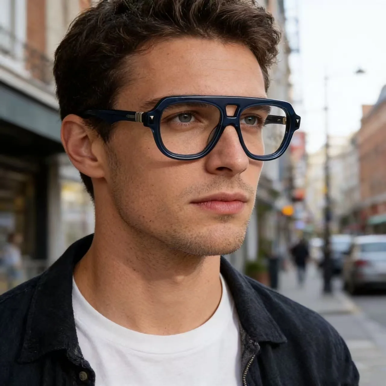 Acetate Glasses Frame Unisex Luxury Brand Design Double Bridge Eyeglasses Frame Handmade Spectacle Thick Eyewear
Acetate Glasses Frame Unisex Luxury Brand Design Double Bridge Eyeglasses Frame Handmade Spectacle Thick Eyewear