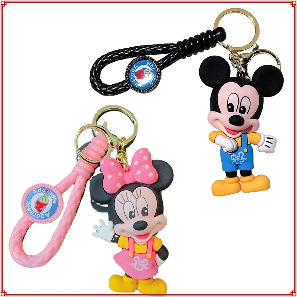 Hot Selling Genuine Mickey Mouse Keychain Backpack Keyrings Accessories Car Key Chains Decorative Ornaments Kids Birthday Gifts
Hot Selling Genuine Mickey Mouse Keychain Backpack Keyrings Accessories Car Key Chains Decorative Ornaments Kids Birthday Gifts