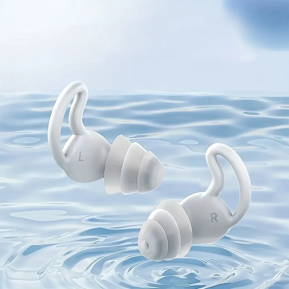 Silicone Noise Cancelling Earplugs, 3-Layer Waterproof In-ear Ear Plugs, Sound Insulation Quiet Sleep Helper for Dormitory
Silicone Noise Cancelling Earplugs, 3-Layer Waterproof In-ear Ear Plugs, Sound Insulation Quiet Sleep Helper for Dormitory
