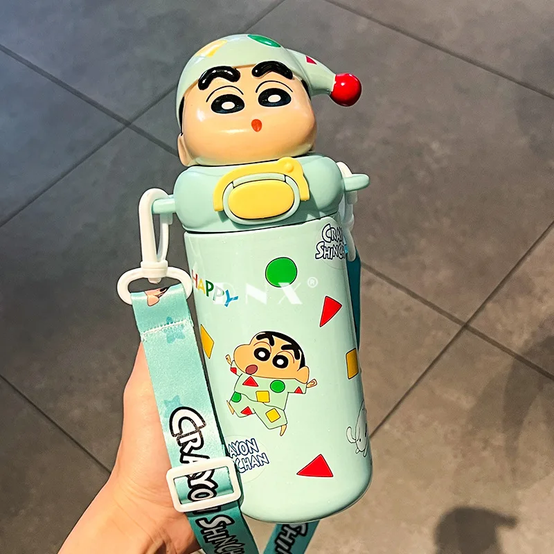 Kawaii 480ml Shin-chan STRAW CUP Anime Lovely Student Stainless Steel Coffee Cup Children Cartoon Water Cup Festival Gift New
Kawaii 480ml Shin-chan STRAW CUP Anime Lovely Student Stainless Steel Coffee Cup Children Cartoon Water Cup Festival Gift New