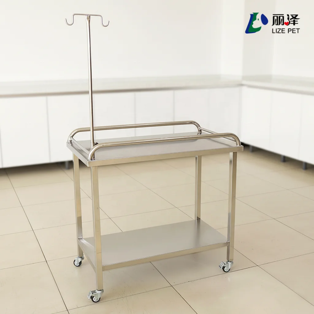 Eco-Friendly Stainless Steel Simple Veterinary Pet Infusion Hanging Table For Animal Isolation Medical Table For Pet Infusion
Eco-Friendly Stainless Steel Simple Veterinary Pet Infusion Hanging Table For Animal Isolation Medical Table For Pet Infusion