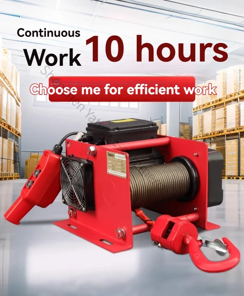 1pc Lifting Crane 220V Household Small Hanging Crane, Fast Electric Hoist, 1-ton Lifting Silent Hoist
1pc Lifting Crane 220V Household Small Hanging Crane, Fast Electric Hoist, 1-ton Lifting Silent Hoist
