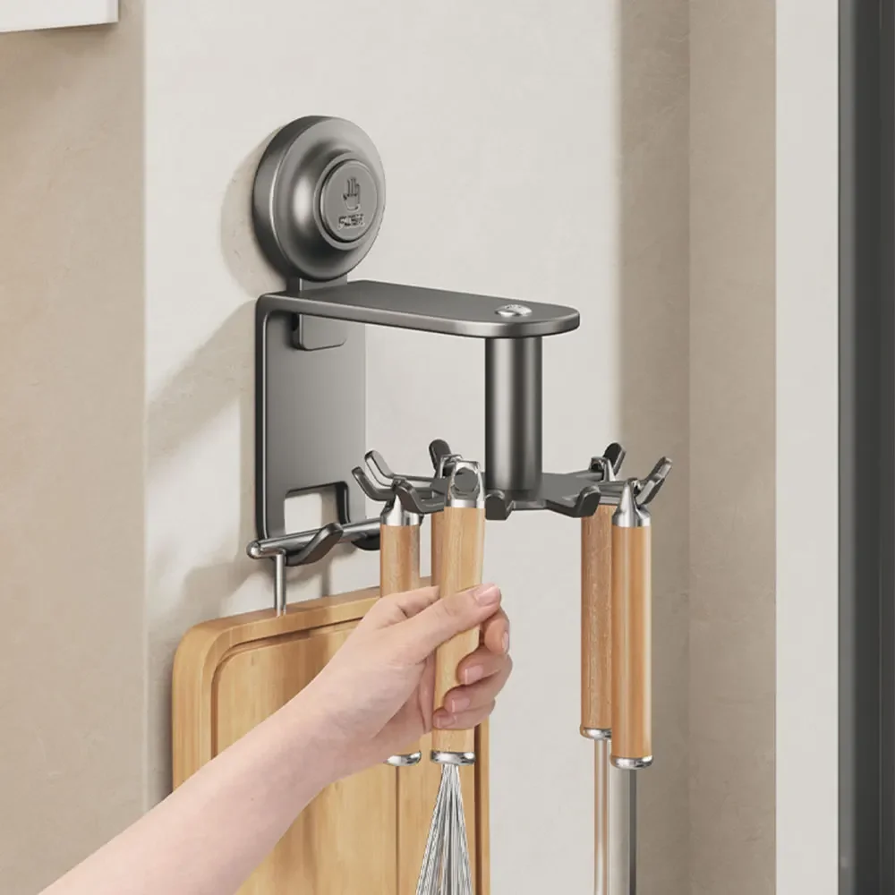 2025 New Suction Cup Kitchen Hook Nail-free Rotatable Kitchen Supplies Hook Storage Rack Kitchen Accessories Spoon Hanger Hooks
2025 New Suction Cup Kitchen Hook Nail-free Rotatable Kitchen Supplies Hook Storage Rack Kitchen Accessories Spoon Hanger Hooks