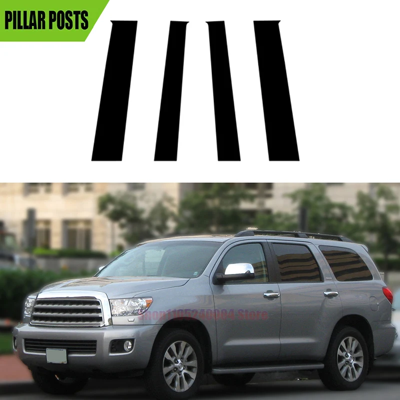 Gloss Black Pillar Post Door Trim Fit For Toyota Sequoia XK60 2008-2022 2021 2020 Window Sticker Deocr Cover Accessories 4Pcs
Gloss Black Pillar Post Door Trim Fit For Toyota Sequoia XK60 2008-2022 2021 2020 Window Sticker Deocr Cover Accessories 4Pcs