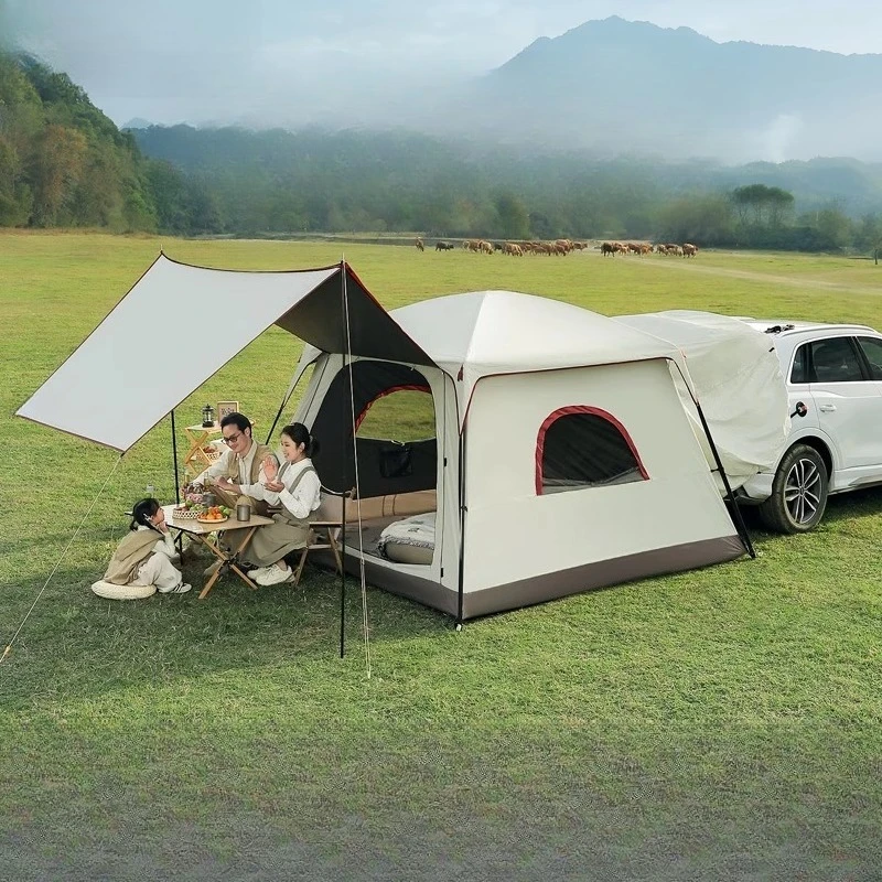 rear car trunk connection integrated tent expansion two one room one living room outdoor camping self-driving tour universal
rear car trunk connection integrated tent expansion two one room one living room outdoor camping self-driving tour universal