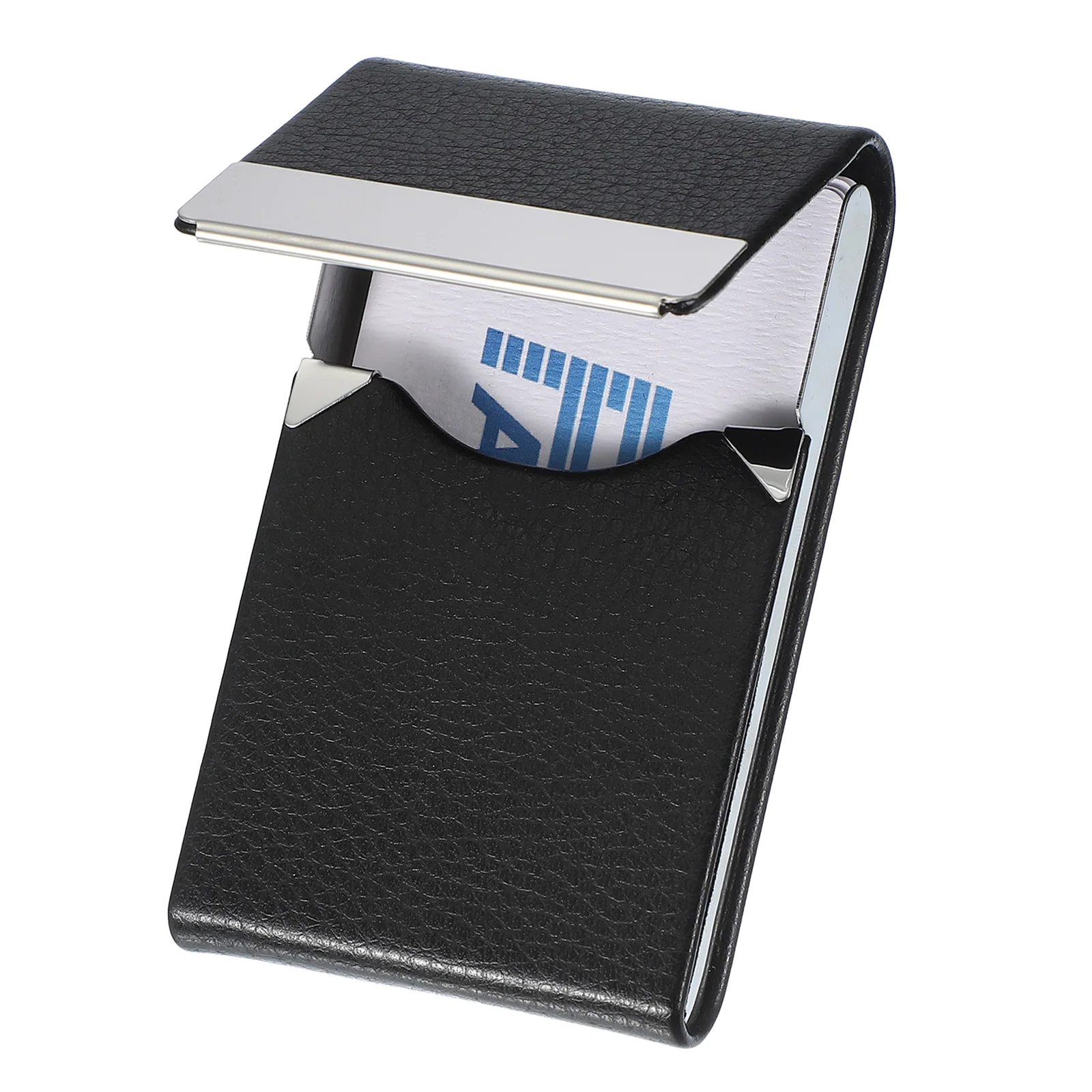 Business Card Holder Case - Slim PU Leather Metal Pocket Card Holder with Magnetic Shut, Name Card Holder Litchi Grain 8Colors
Business Card Holder Case - Slim PU Leather Metal Pocket Card Holder with Magnetic Shut, Name Card Holder Litchi Grain 8Colors