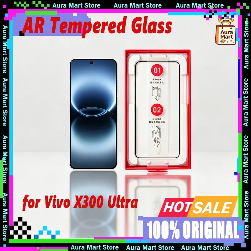 2PC AR Tempered Glass For Vivo X300 Ultra Dust-free Anti Reflective Installation Film Screen Protector for VIVO X300ULTRA
2PC AR Tempered Glass For Vivo X300 Ultra Dust-free Anti Reflective Installation Film Screen Protector for VIVO X300ULTRA