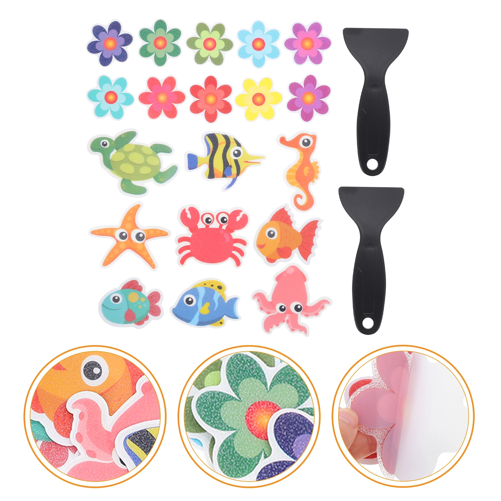 1 set Anti-Slip Bathtub Stickers Cartoon Marine Animals Non-Slip Bath Floor Adhesive Decals Kids Bathroom Grip Pads Anti-Skid
1 set Anti-Slip Bathtub Stickers Cartoon Marine Animals Non-Slip Bath Floor Adhesive Decals Kids Bathroom Grip Pads Anti-Skid