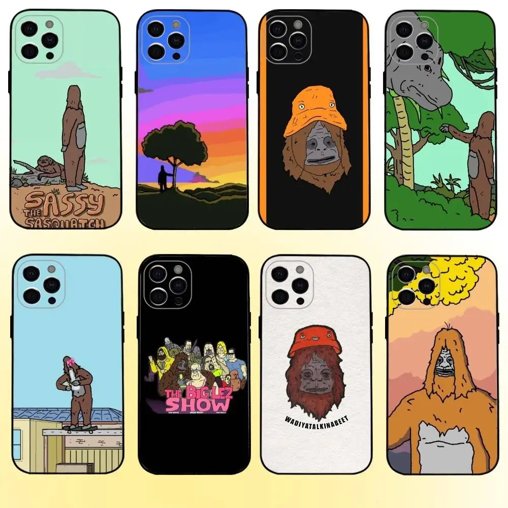 S-Sassy The Sasquatch Phone Case For iPhone17,16,15,14,13,12,11 Plus,Pro Max Soft Black Cover
S-Sassy The Sasquatch Phone Case For iPhone17,16,15,14,13,12,11 Plus,Pro Max Soft Black Cover
