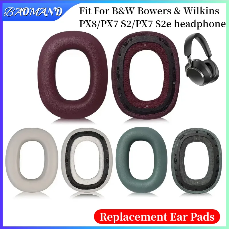 Soft Foam Protein Leather Headphone Earpads Ear Pads Compatible For B&W Bowers & Wilkins PX8/PX7 S2/PX7 S2e Headset Earmuff
Soft Foam Protein Leather Headphone Earpads Ear Pads Compatible For B&W Bowers & Wilkins PX8/PX7 S2/PX7 S2e Headset Earmuff