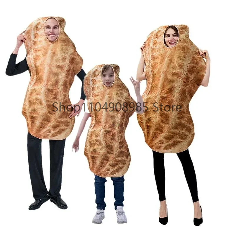 UP1 New Style Food Role Vegetable Funny Peanuts Cosplay brown Top Costume Outfit Funny for Adult Halloween
UP1 New Style Food Role Vegetable Funny Peanuts Cosplay brown Top Costume Outfit Funny for Adult Halloween