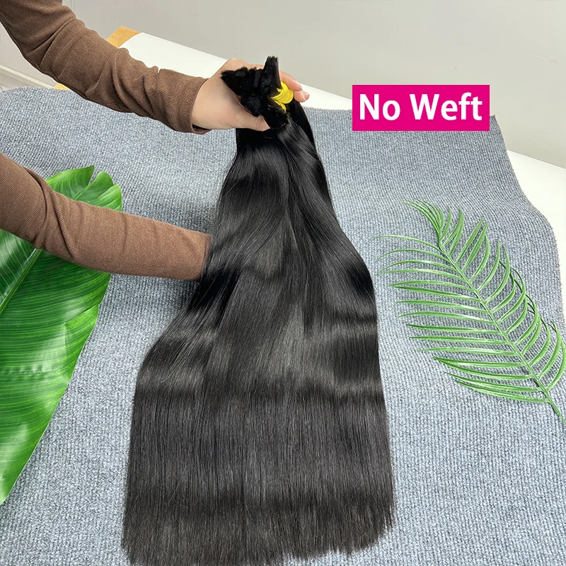 Double Drawn Straight Human Hair For Braiding No Weft Unprocessed Raw Virgin Hair 100% Real Human Hair Extensions #1B
Double Drawn Straight Human Hair For Braiding No Weft Unprocessed Raw Virgin Hair 100% Real Human Hair Extensions #1B