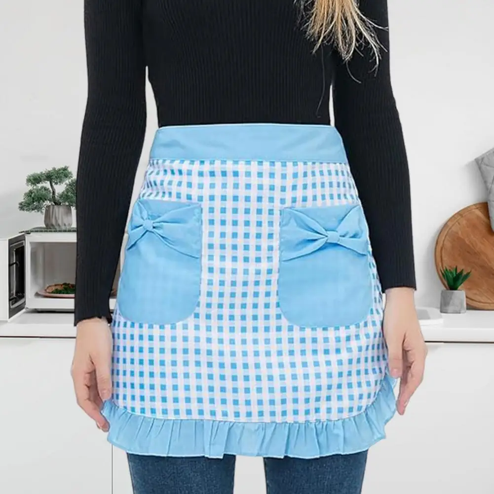 Waterproof Polyester Apron Unique Taste Cooking Apron Ruffle Trimmed Half Apron with Double for Kitchen for Hotel for Coffee
Waterproof Polyester Apron Unique Taste Cooking Apron Ruffle Trimmed Half Apron with Double for Kitchen for Hotel for Coffee