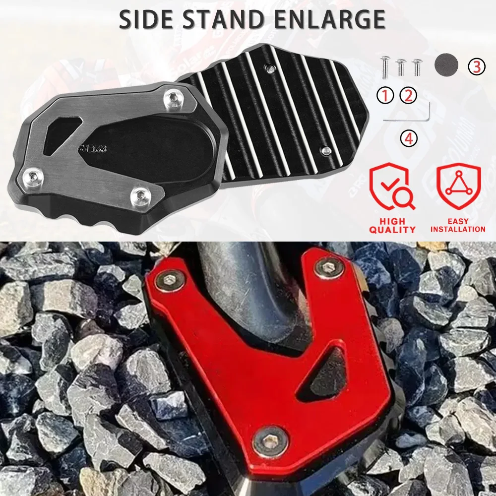 For GSX-S1000 GT GSX S 1000 Katana GSXS1000 F S 2015-2023 2022 2021 2020 Motorcycle Side Stand Enlarger kickstand Extension Pad
For GSX-S1000 GT GSX S 1000 Katana GSXS1000 F S 2015-2023 2022 2021 2020 Motorcycle Side Stand Enlarger kickstand Extension Pad