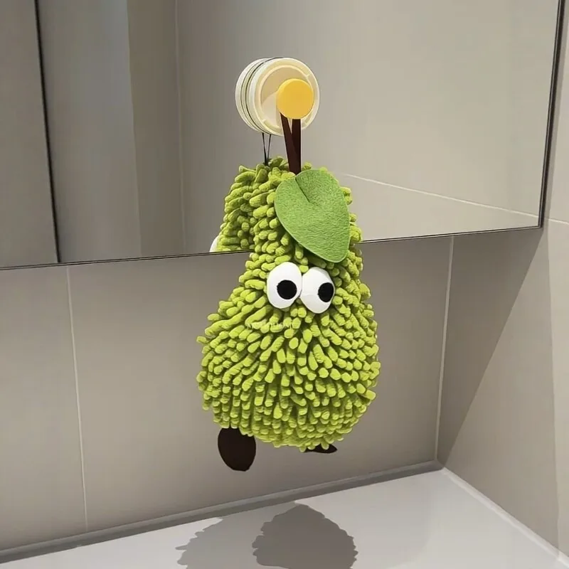 Pear hand towel Chenier hanging type big eyes small towel household bathroom water absorption thickened without hair loss wipe
Pear hand towel Chenier hanging type big eyes small towel household bathroom water absorption thickened without hair loss wipe