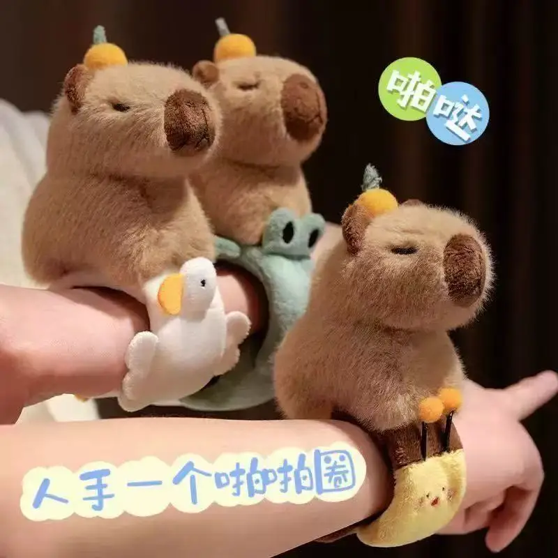 Браслет-зайка Капибара: плюшевая игрушка-браслет на запястье, милый кавайный подарок для любителей собак и кошек
Браслет-зайка Капибара: плюшевая игрушка-браслет на запястье, милый кавайный подарок для любителей собак и кошек