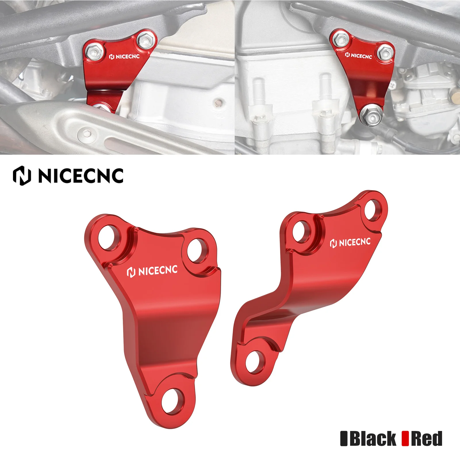 2PCS NICECNC For Honda TRX450ER 2006-2014 ATV Engine Upper Mount Brackets For Honda TRX450R 8MM Aluminum Replaces 50353-HP1-600
2PCS NICECNC For Honda TRX450ER 2006-2014 ATV Engine Upper Mount Brackets For Honda TRX450R 8MM Aluminum Replaces 50353-HP1-600