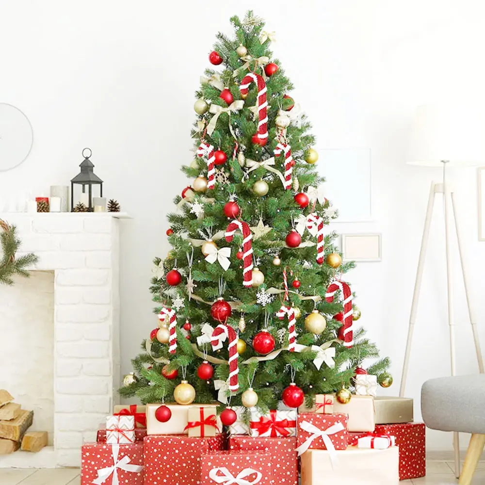 1pc Christmas Candy Cane Pendant Christmas Decoration Xmas Tree Hanging Ornaments Home New Year Party Decor Items Gift
1pc Christmas Candy Cane Pendant Christmas Decoration Xmas Tree Hanging Ornaments Home New Year Party Decor Items Gift