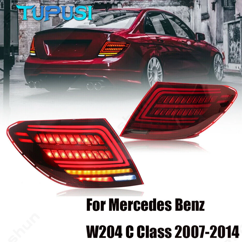 Brake Running Taillights For 2007-2014 Mercedes Benz W204 C180 C200 C63 C250 C280 C300 AMG Tail light Turn Signal Reverse Lamp
Brake Running Taillights For 2007-2014 Mercedes Benz W204 C180 C200 C63 C250 C280 C300 AMG Tail light Turn Signal Reverse Lamp