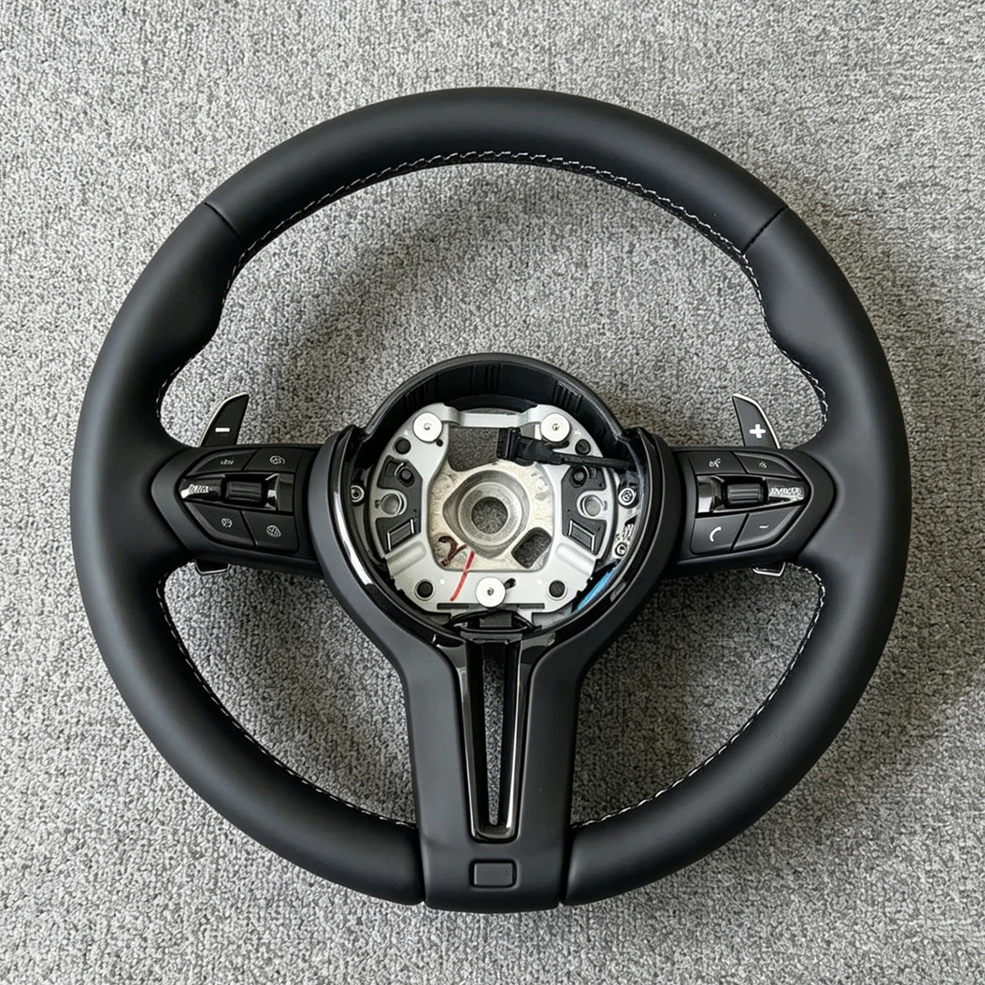 Carbon Fiber Steering Wheel for BMW M3 M5 F10 F13 F15 F20 F22 F23 F30 F33 F34 F36 X1 F48 X5 F15 X3 F25 F80 E90 E71 With Paddles
Carbon Fiber Steering Wheel for BMW M3 M5 F10 F13 F15 F20 F22 F23 F30 F33 F34 F36 X1 F48 X5 F15 X3 F25 F80 E90 E71 With Paddles